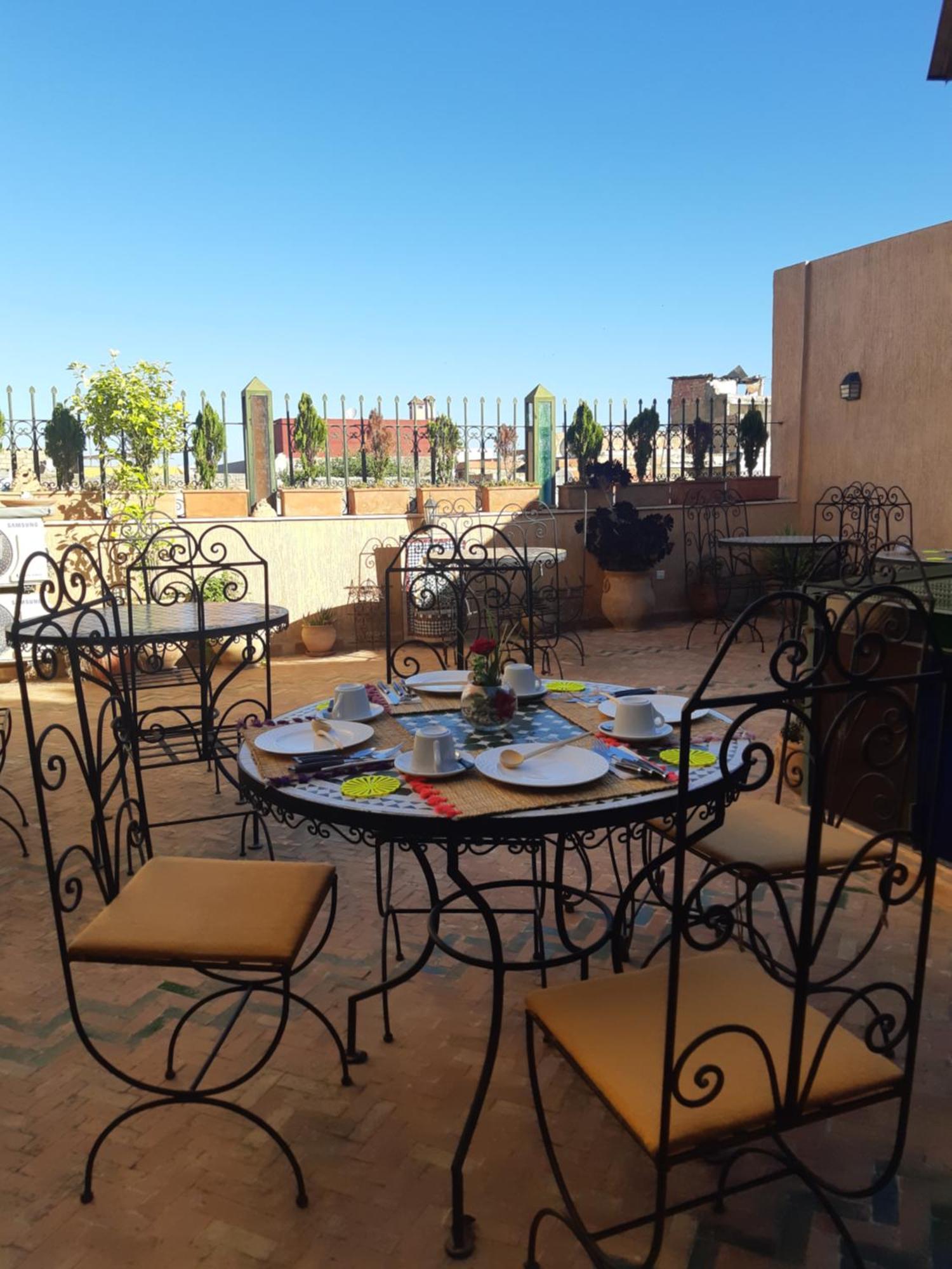 Riad Dar Pa Labzioui Meknès Esterno foto