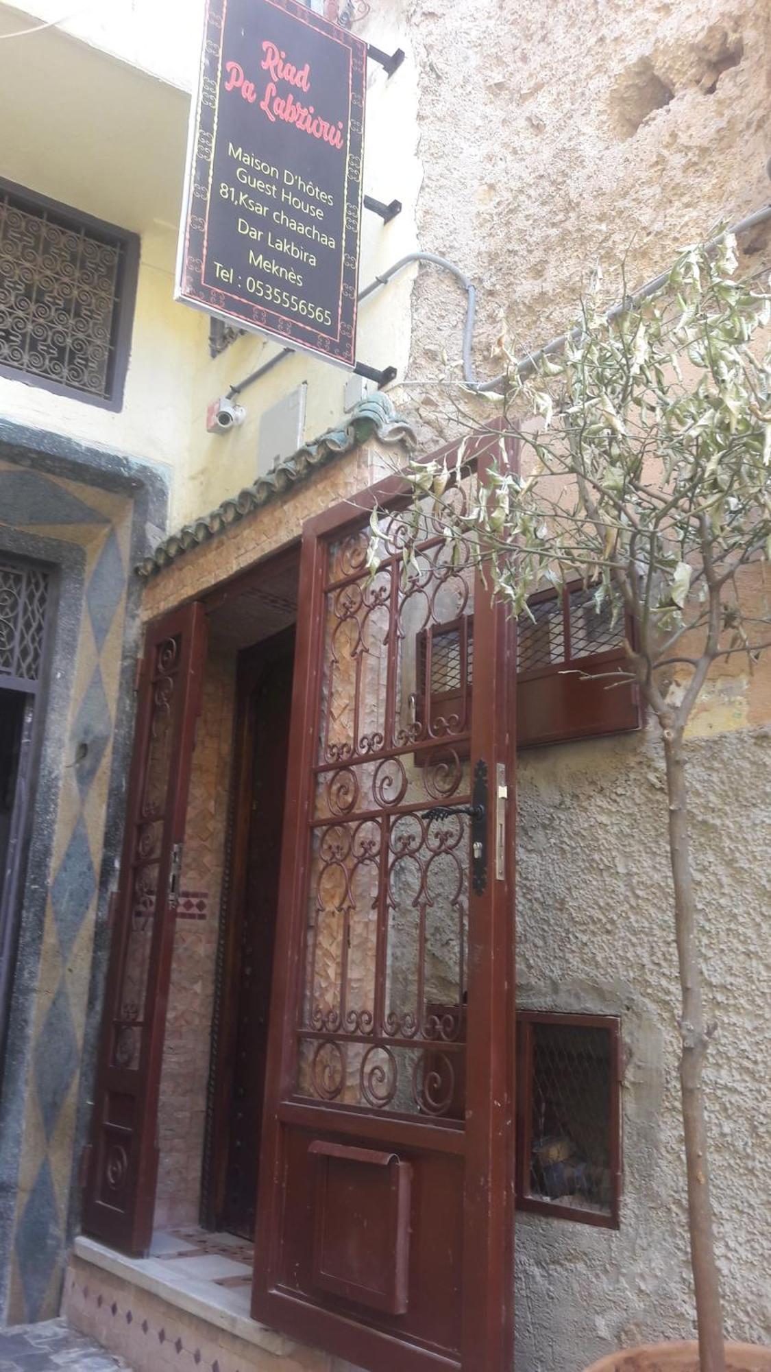 Riad Dar Pa Labzioui Meknès Esterno foto